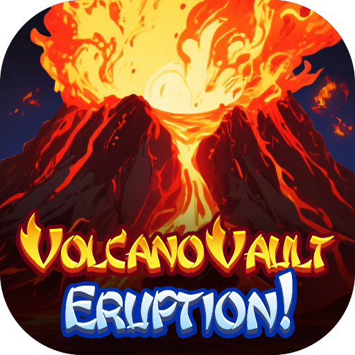 Volcano Vault Eruption Logo